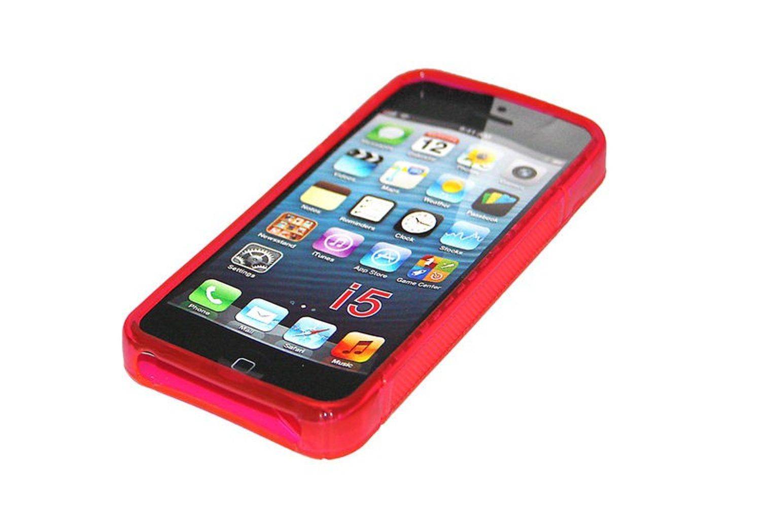 Apple iPhone 5 / 5s / SE Handyhülle Backcover Rot