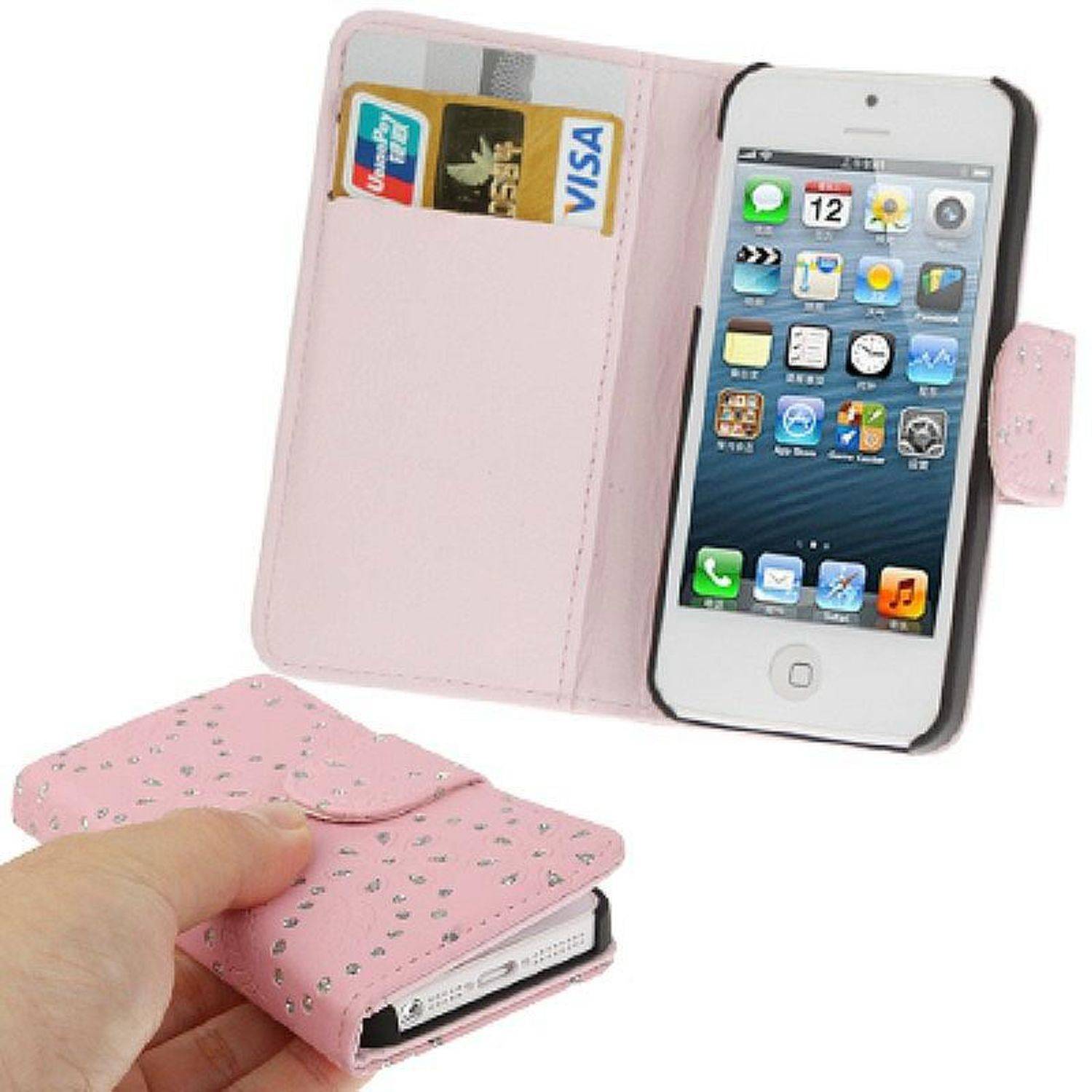 Apple iPhone 5 / 5s / SE Handyhülle Backcover Rosa