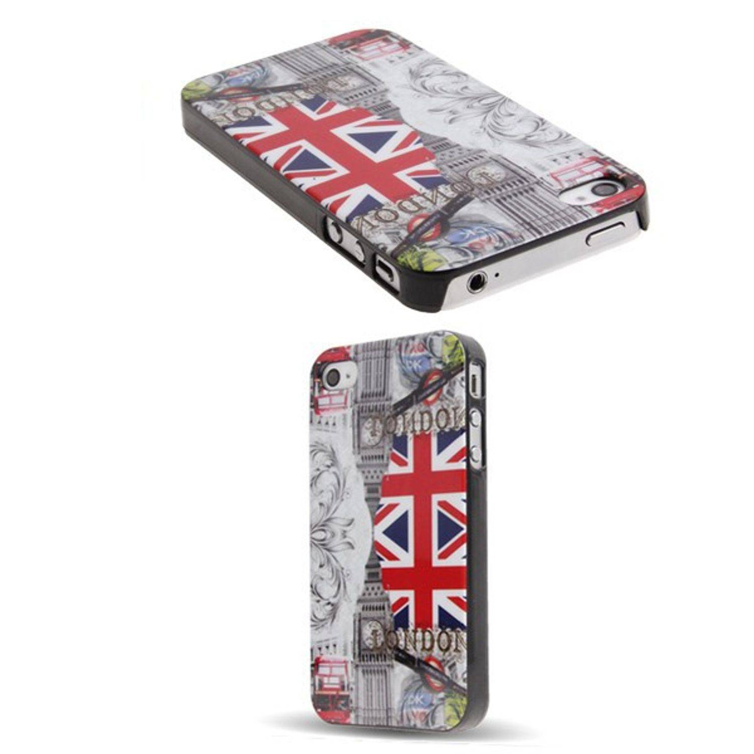Apple iPhone 4 / 4s Handyhülle Backcover Mehrfarbig