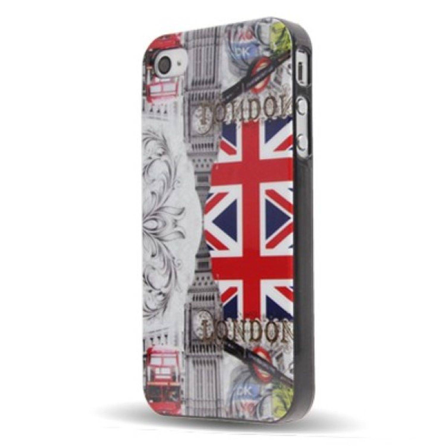 Apple iPhone 4 / 4s Handyhülle Backcover Mehrfarbig