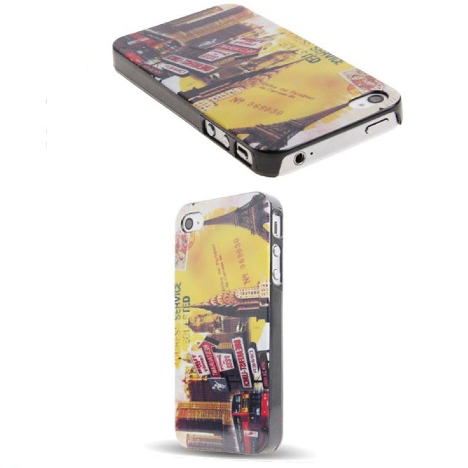 Apple iPhone 4 / 4s Handyhülle Backcover Mehrfarbig