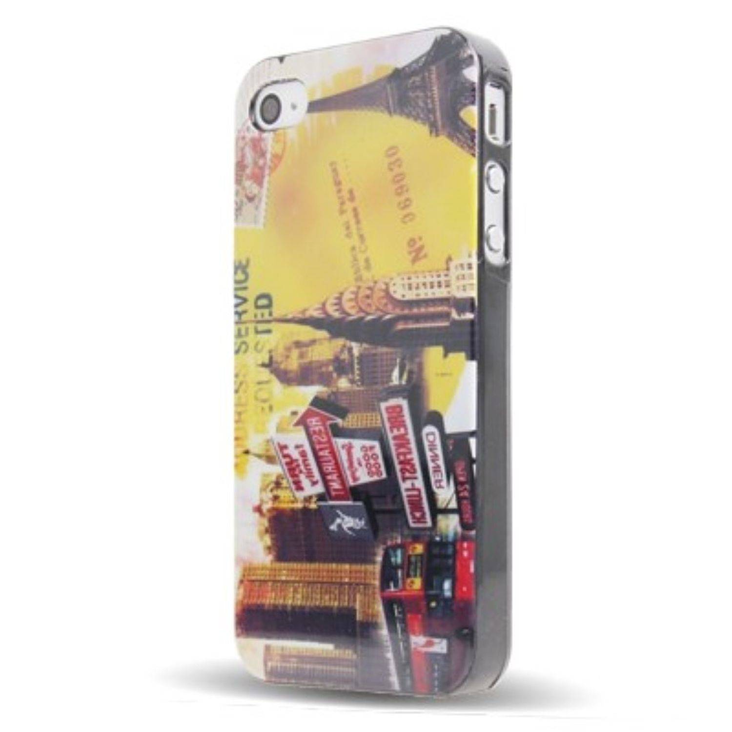 Apple iPhone 4 / 4s Handyhülle Backcover Mehrfarbig