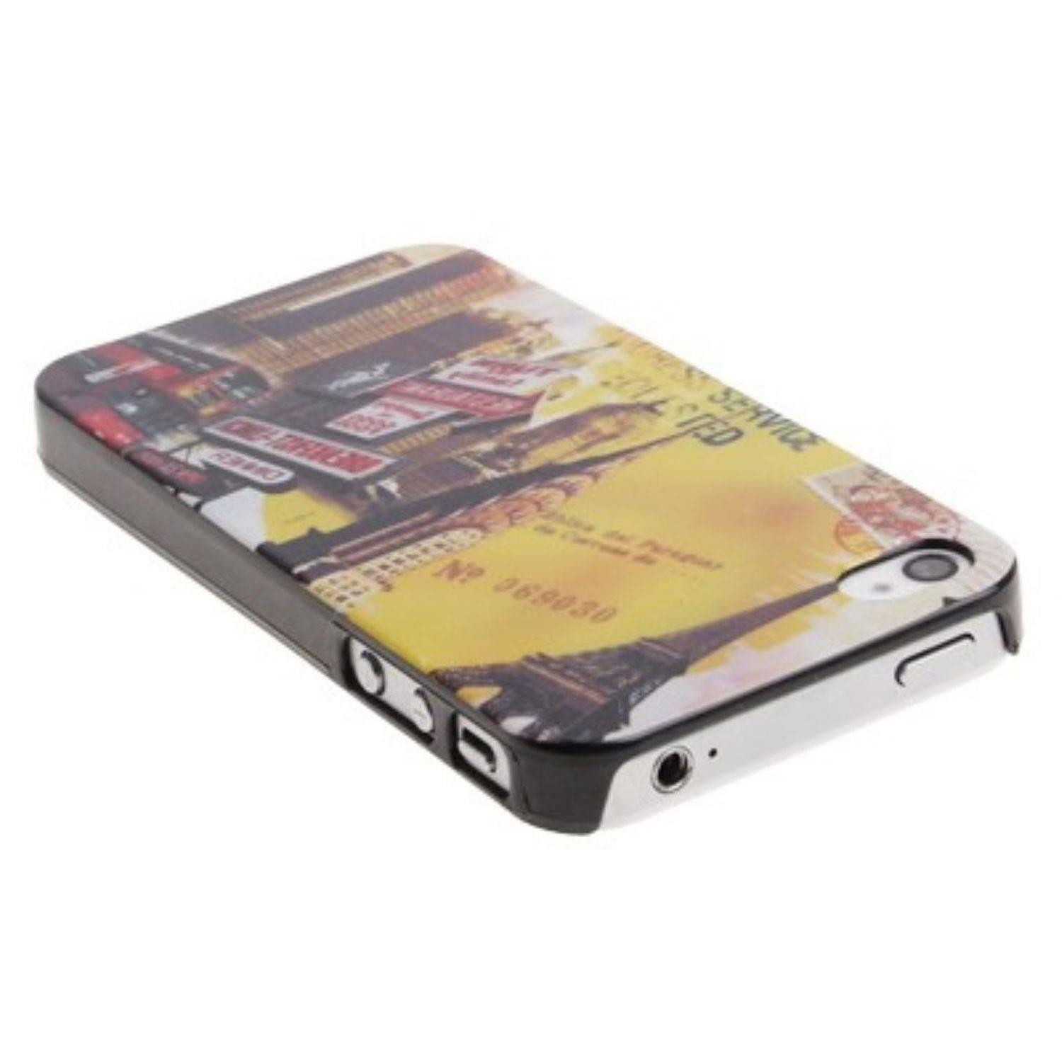 Apple iPhone 4 / 4s Handyhülle Backcover Mehrfarbig
