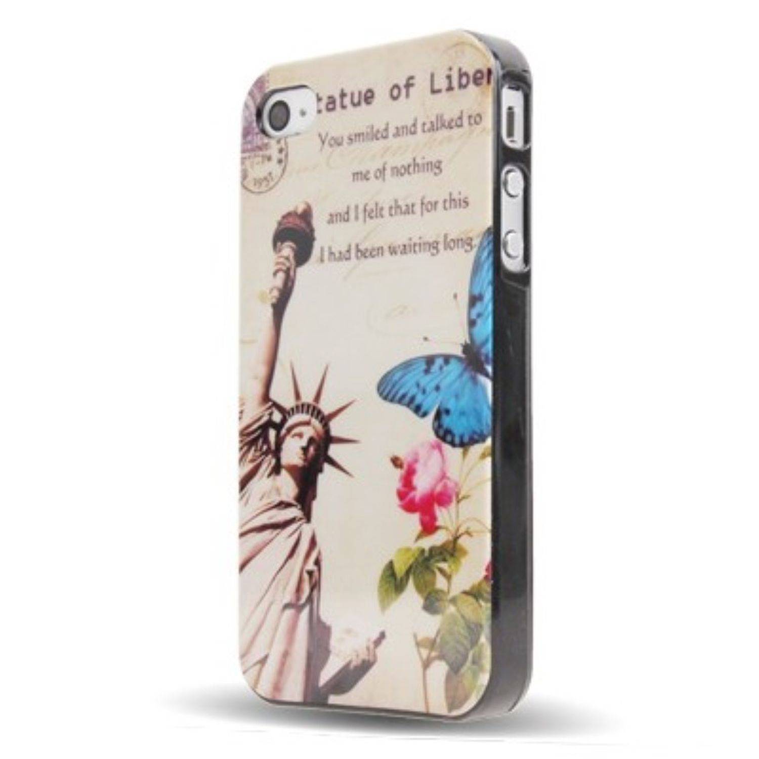 Apple iPhone 4 / 4s Handyhülle Backcover Mehrfarbig