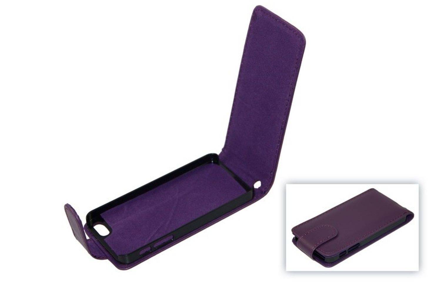 Apple iPhone 5 / 5s / SE Handyhülle Backcover Violett