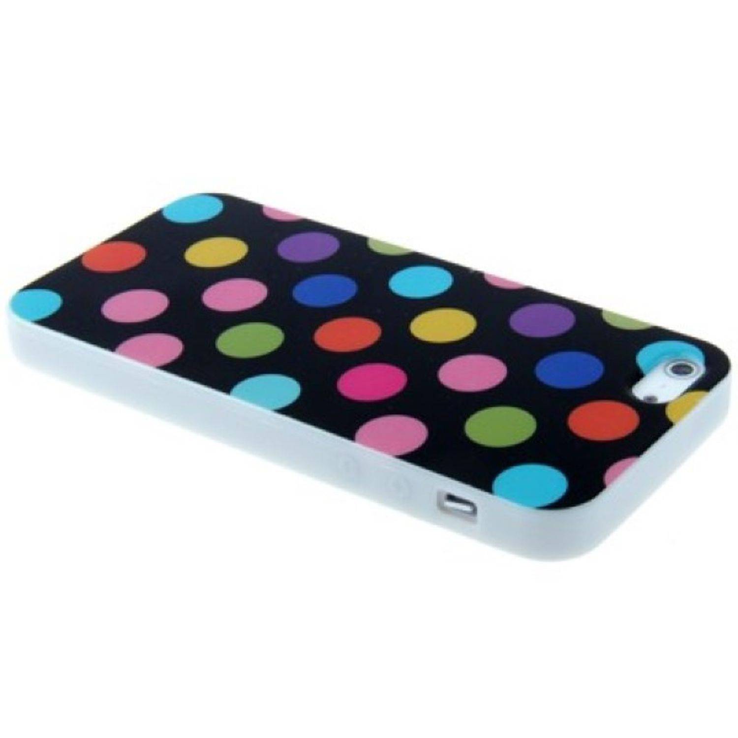 Apple iPhone 5 / 5s / SE Handyhülle Backcover Schwarz