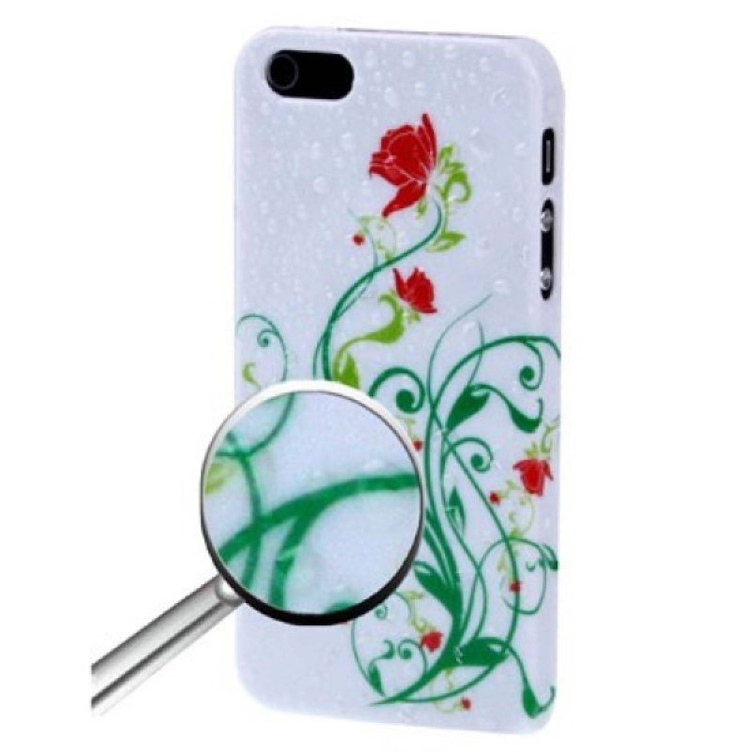 Apple iPhone 5 / 5s / SE Handyhülle Backcover Weiß