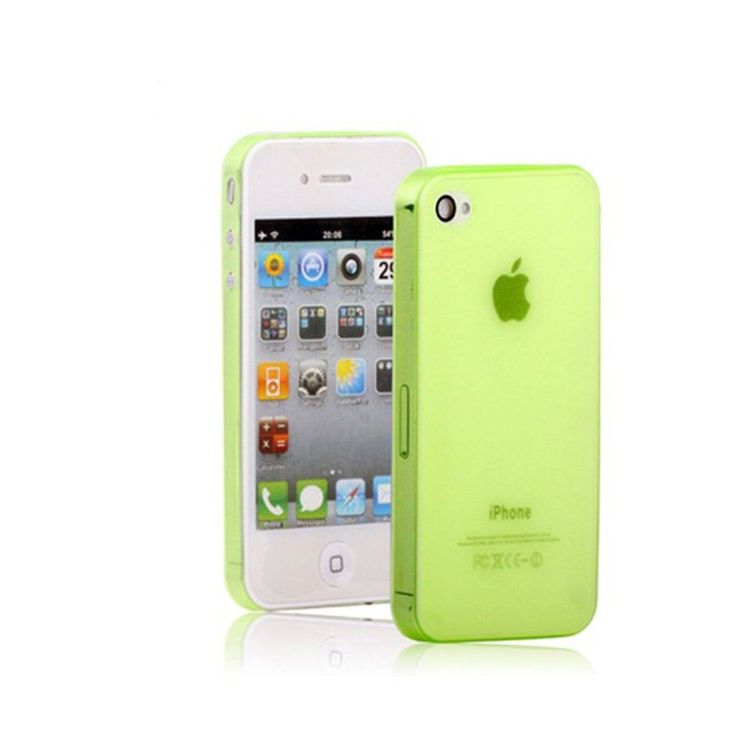 Apple iPhone 4 / 4s Handyhülle Backcover Grün