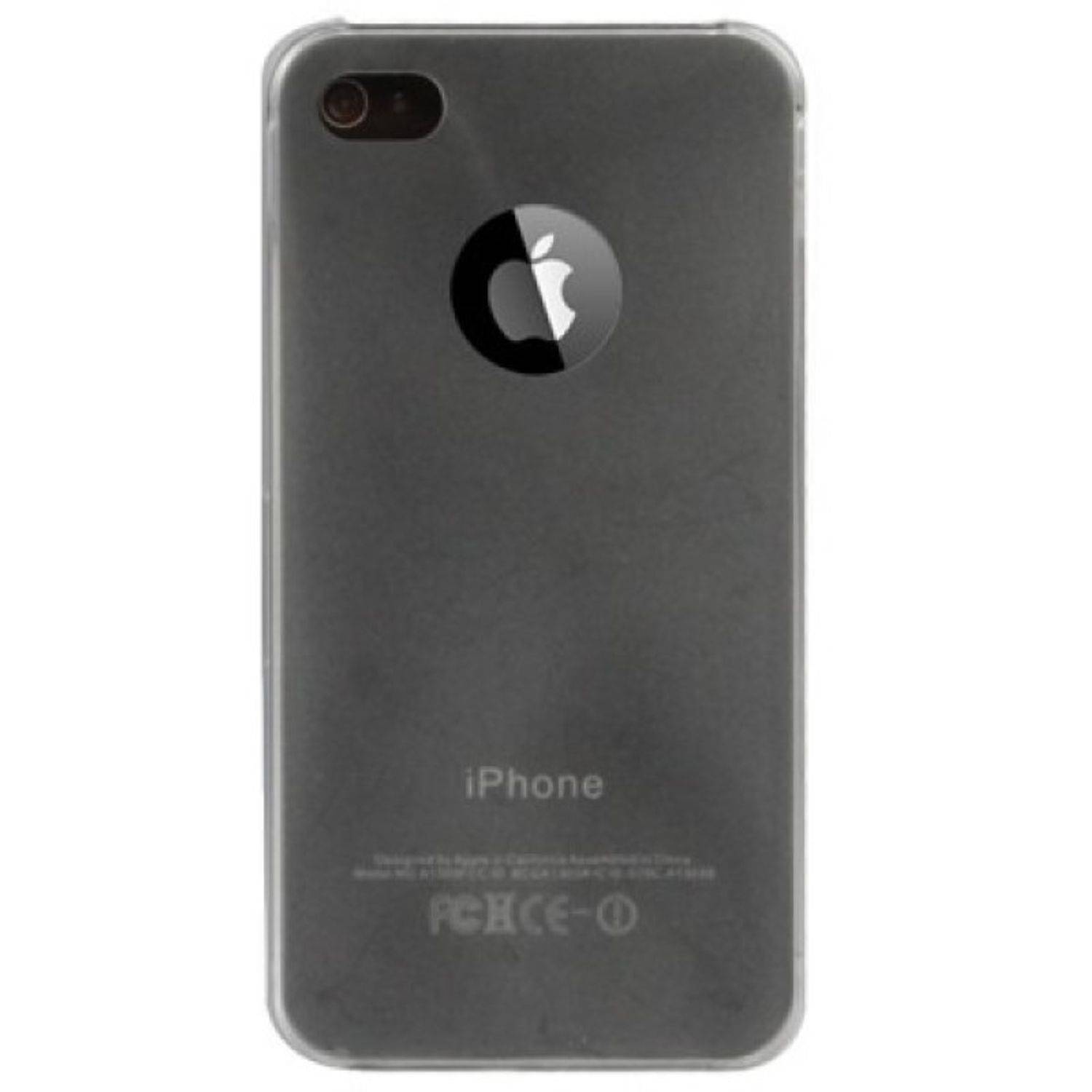 Apple iPhone 4 / 4s Handyhülle Backcover Grau