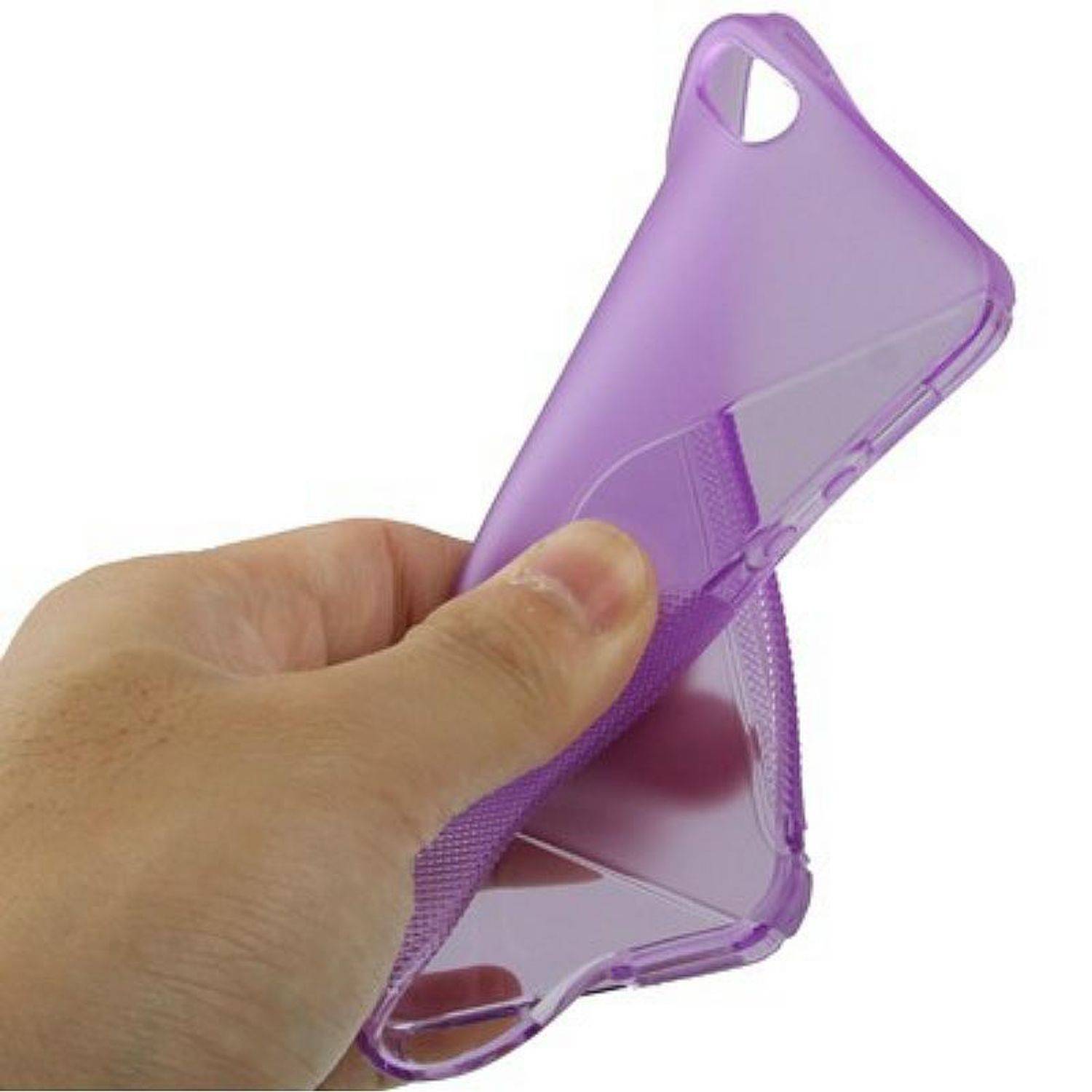 Apple iPhone 5 / 5s / SE Handyhülle Backcover Violett