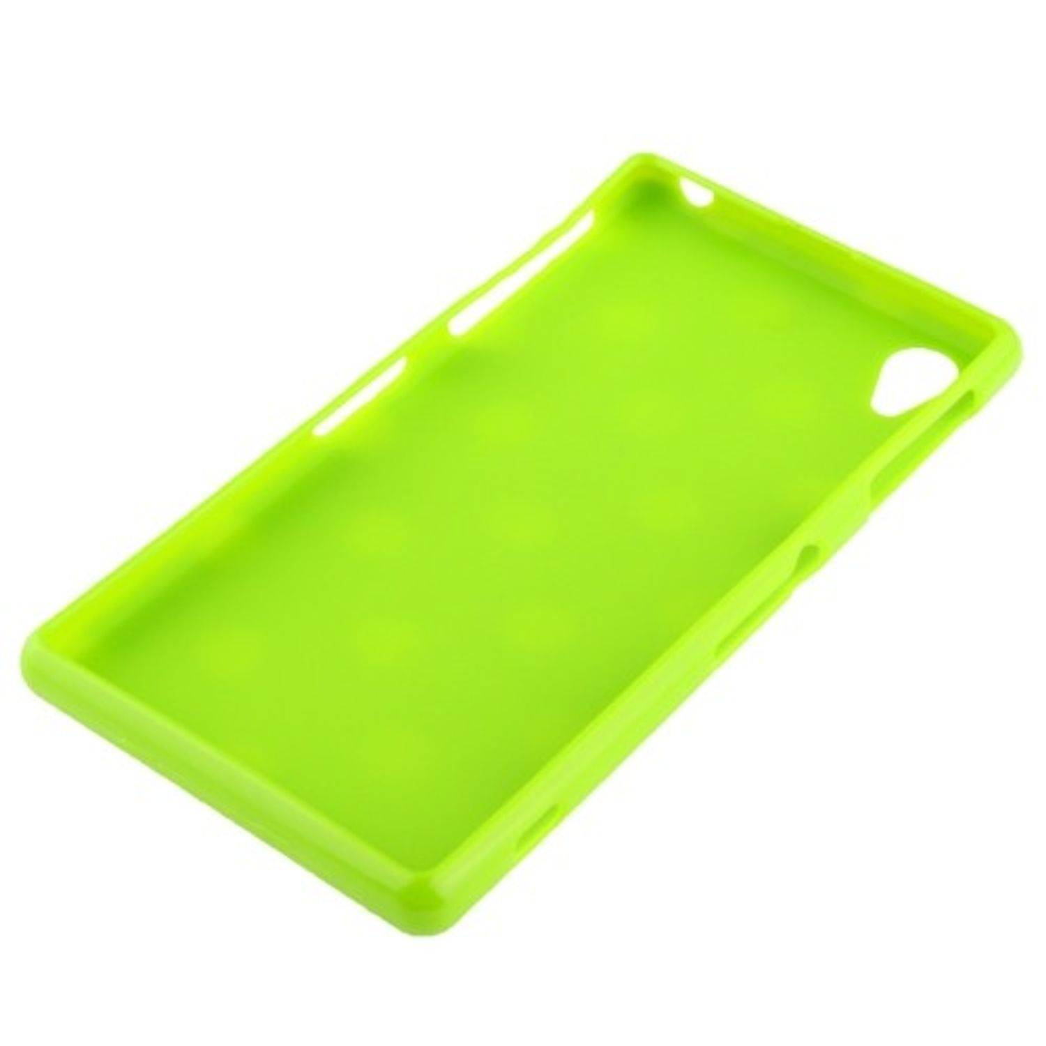 Sony Xperia Z1 Handyhülle Backcover Grün