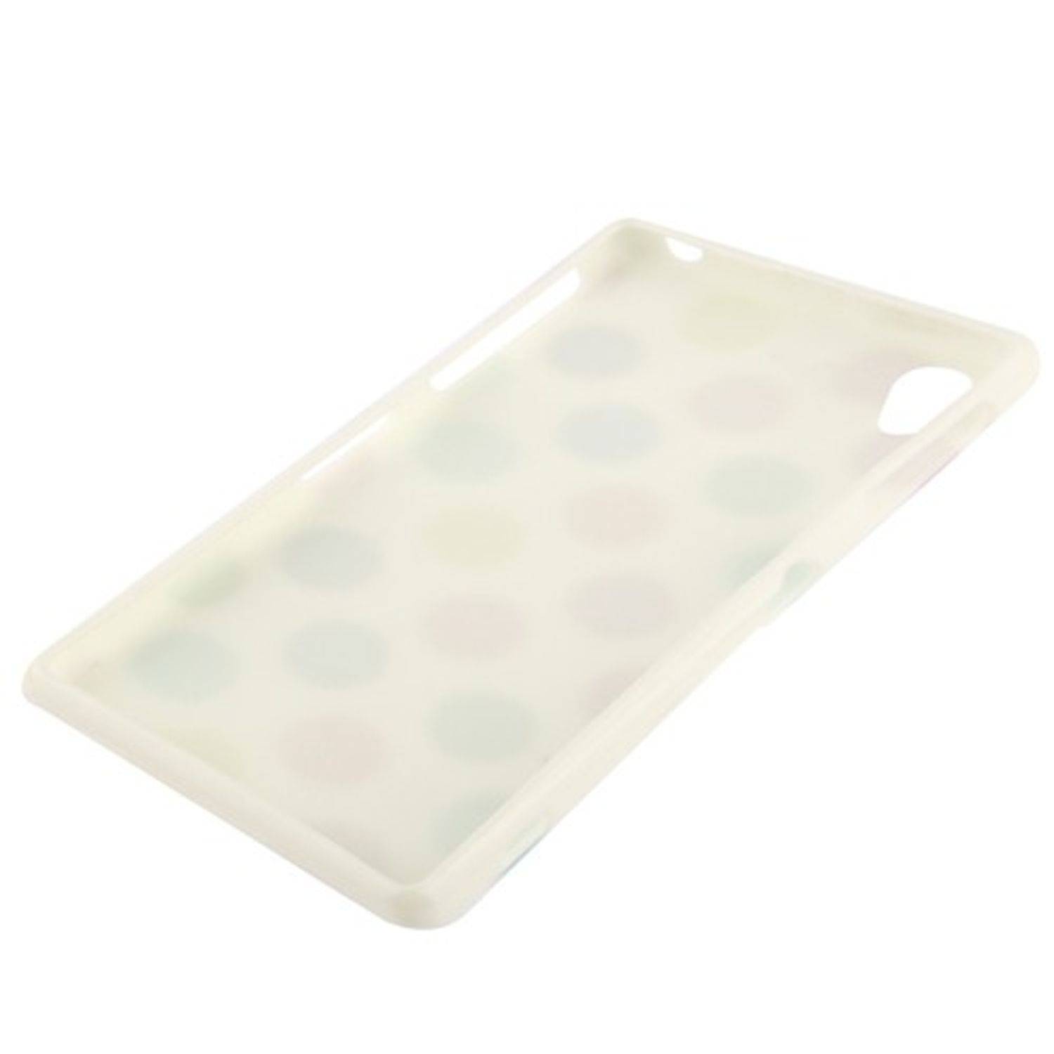 Sony Xperia Z1 Handyhülle Backcover Weiß