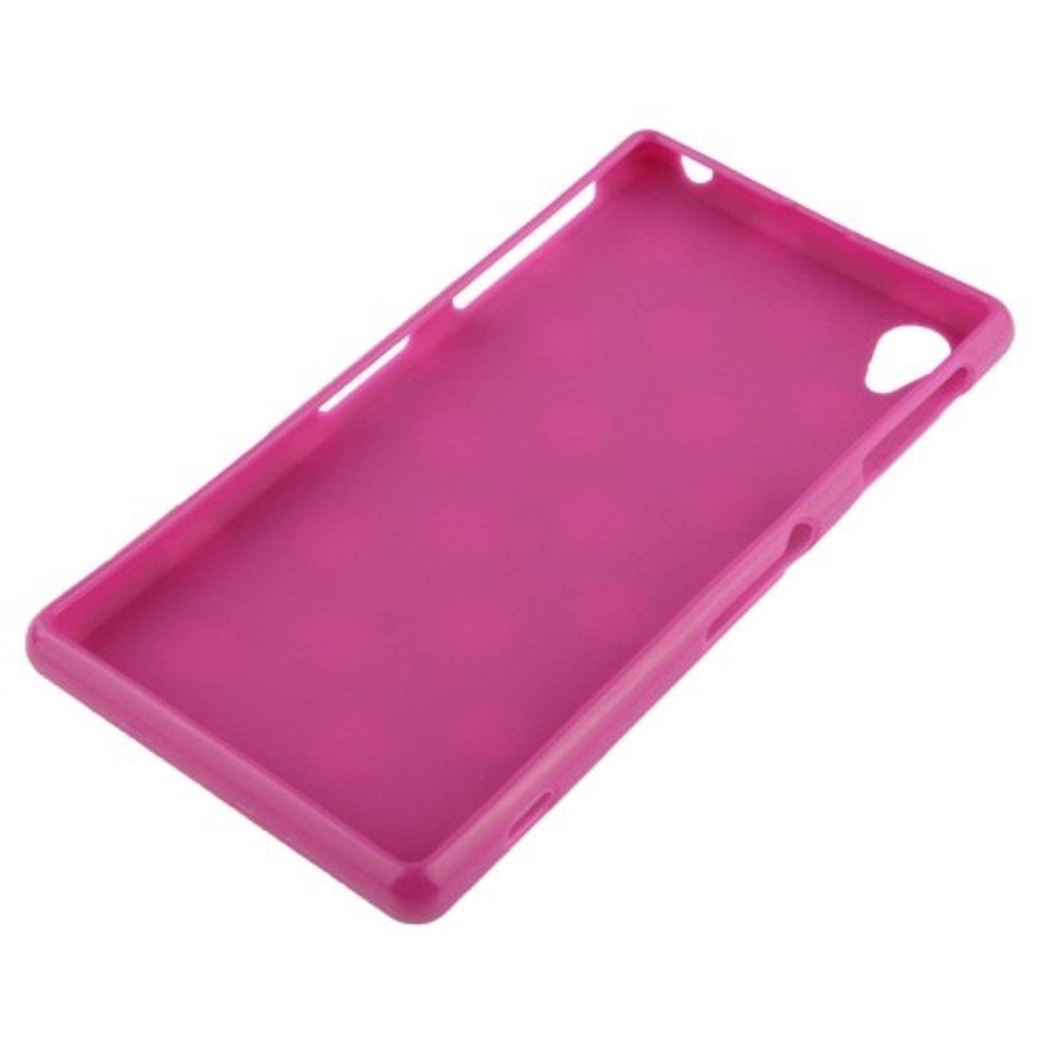 Sony Xperia Z1 Handyhülle Backcover Violett