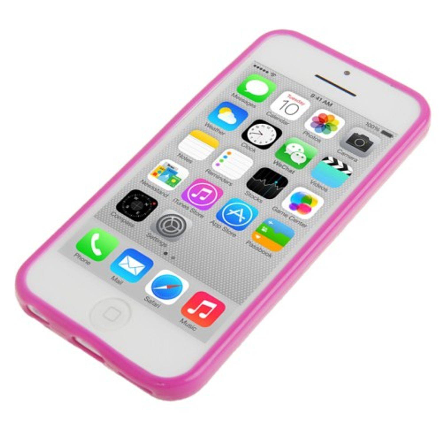 Apple iPhone 5c Handyhülle Backcover Rosa