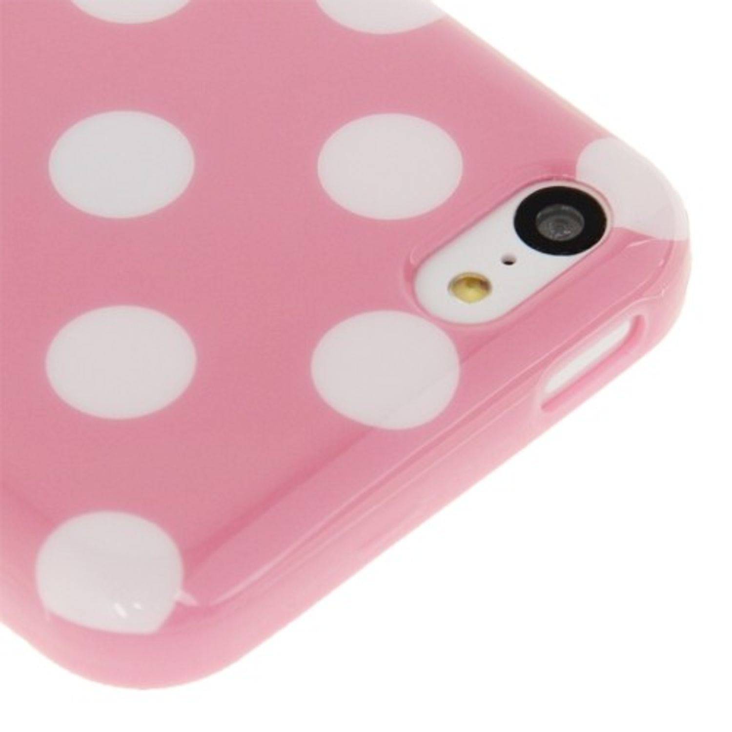 Apple iPhone 5c Handyhülle Backcover Rosa