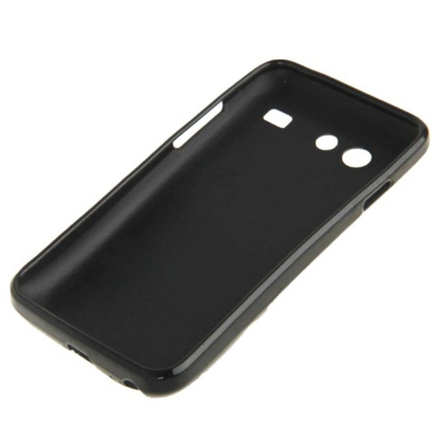 Samsung Galaxy S Advance i9070 Handyhülle Backcover Schwarz