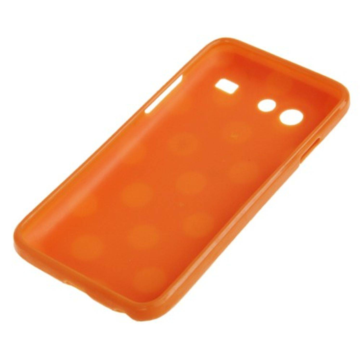 Samsung Galaxy S Advance i9070 Handyhülle Backcover Orange