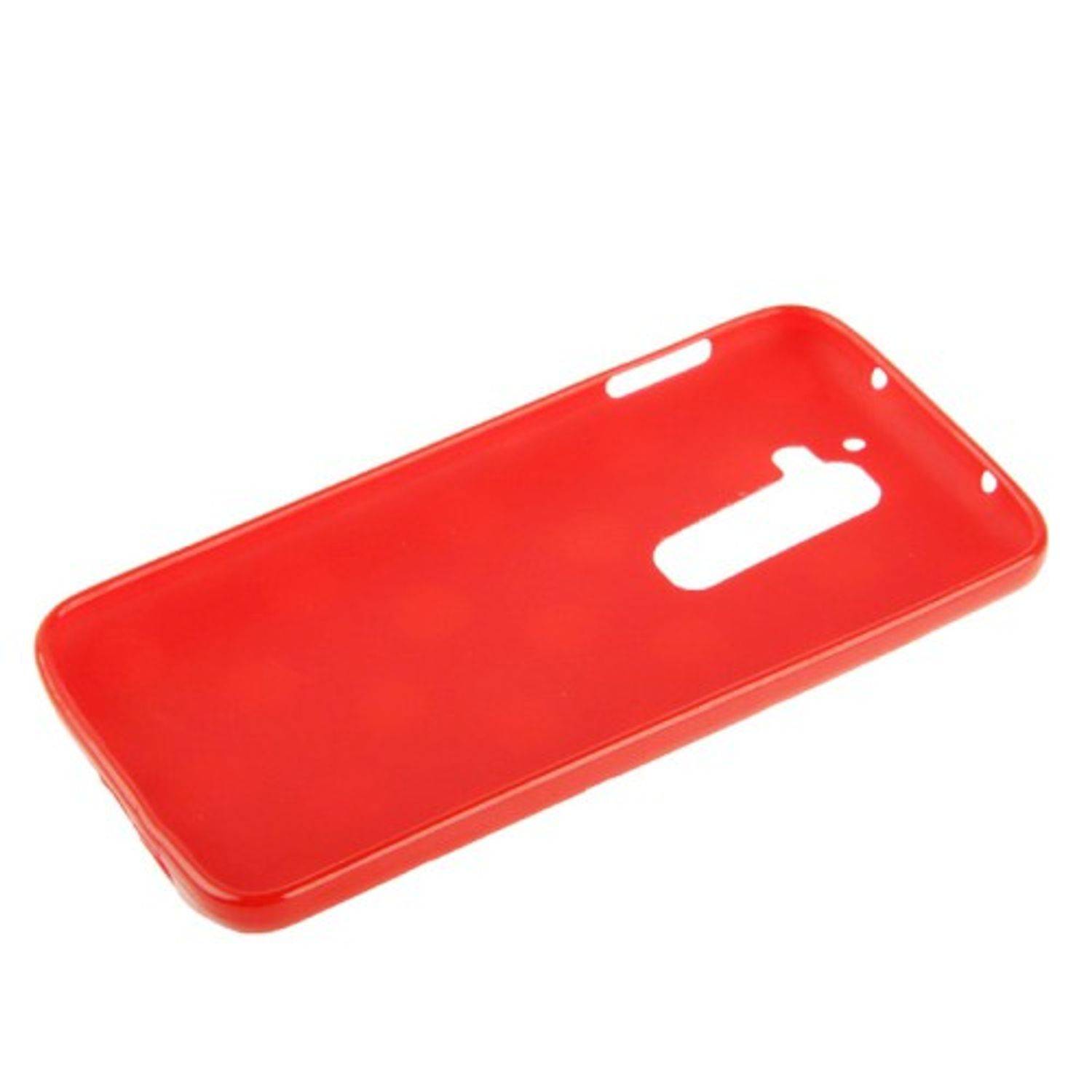 LG Optimus G2 Handyhülle Backcover Rot