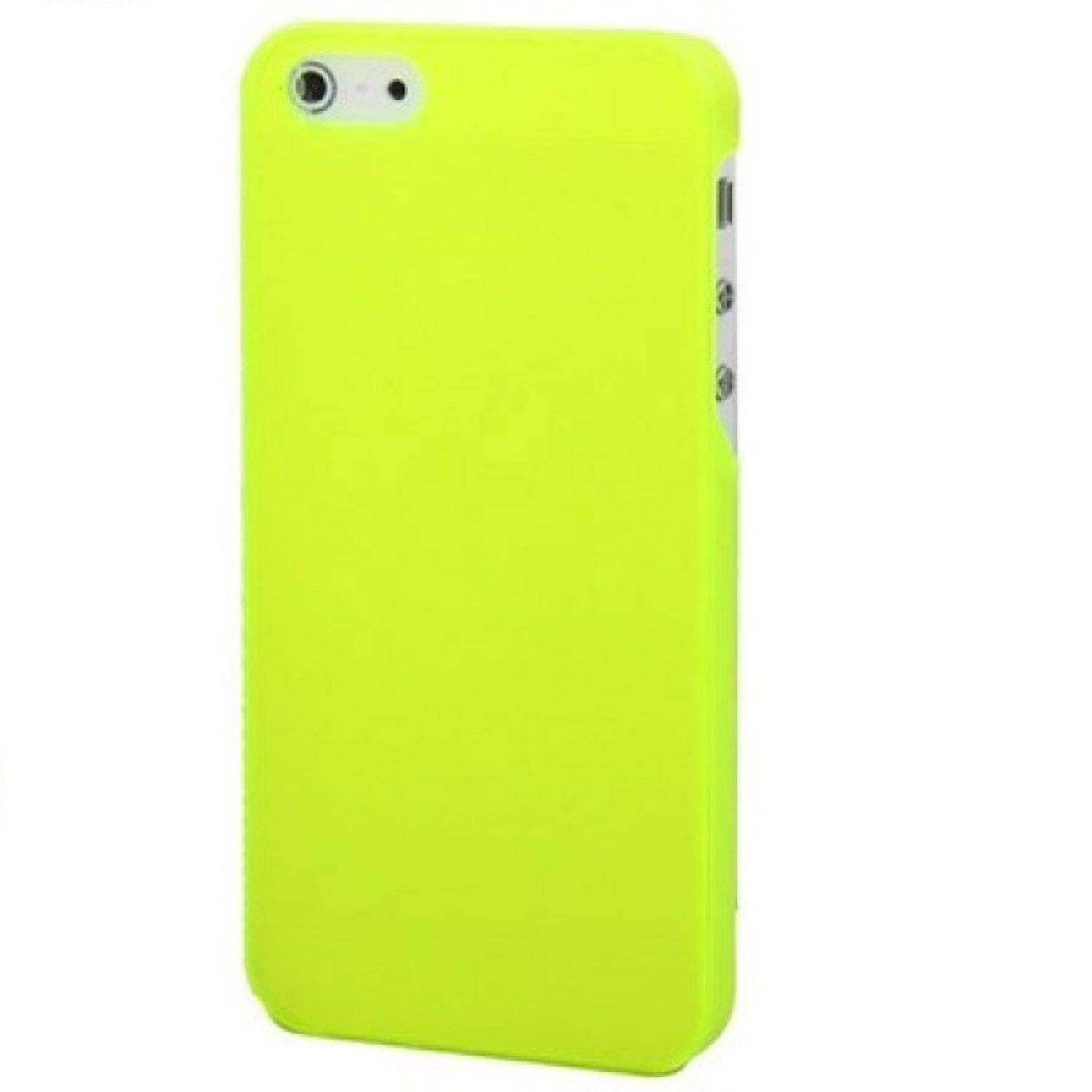 Apple iPhone 5 / 5s / SE Handyhülle Backcover Gelb