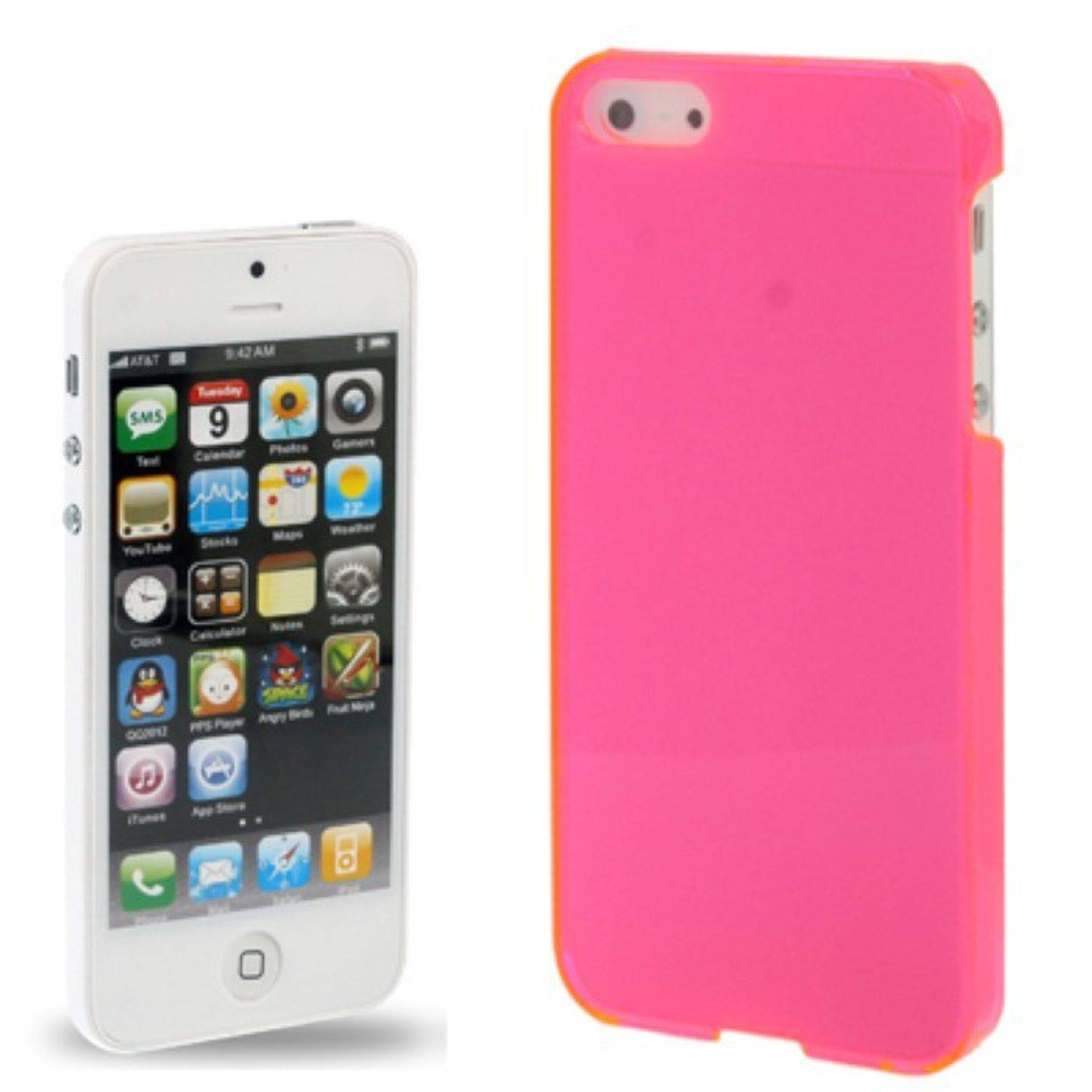 Apple iPhone 5 / 5s / SE Handyhülle Backcover Rosa