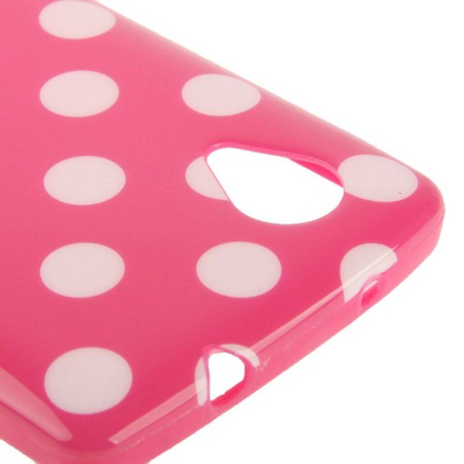 LG Nexus 5 Handyhülle Backcover Rosa