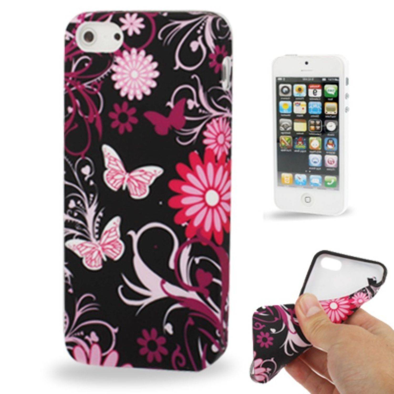 Apple iPhone 5 / 5s / SE Handyhülle Backcover Rosa