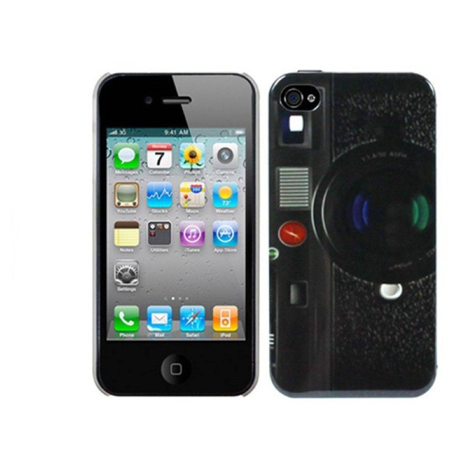 Apple iPhone 4 / 4s Handyhülle Backcover Mehrfarbig
