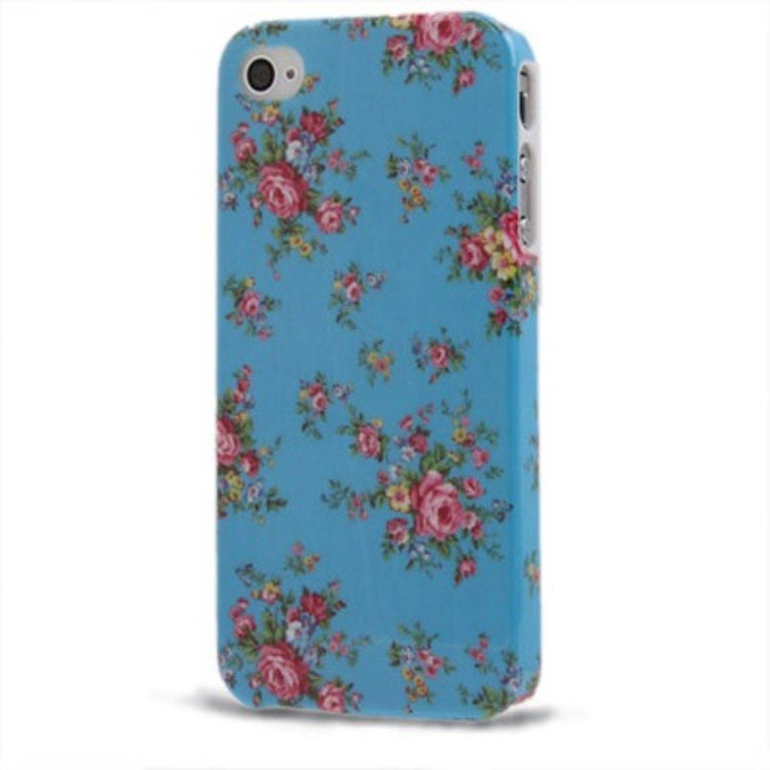 Apple iPhone 4 / 4s Handyhülle Backcover Blau