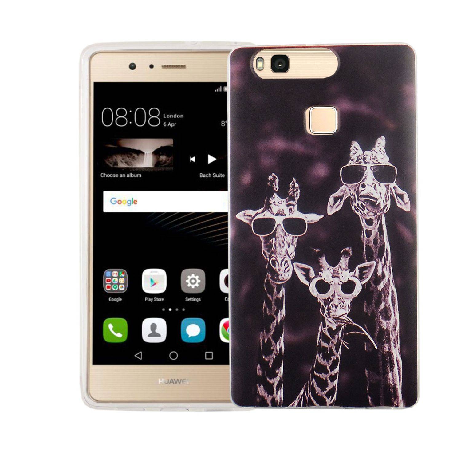 Huawei P9 Handyhülle Bumper Backcover Mehrfarbig