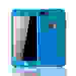 Apple iPhone 7 Plus Handyhülle 360 Grad Schutz Full Cover Blau