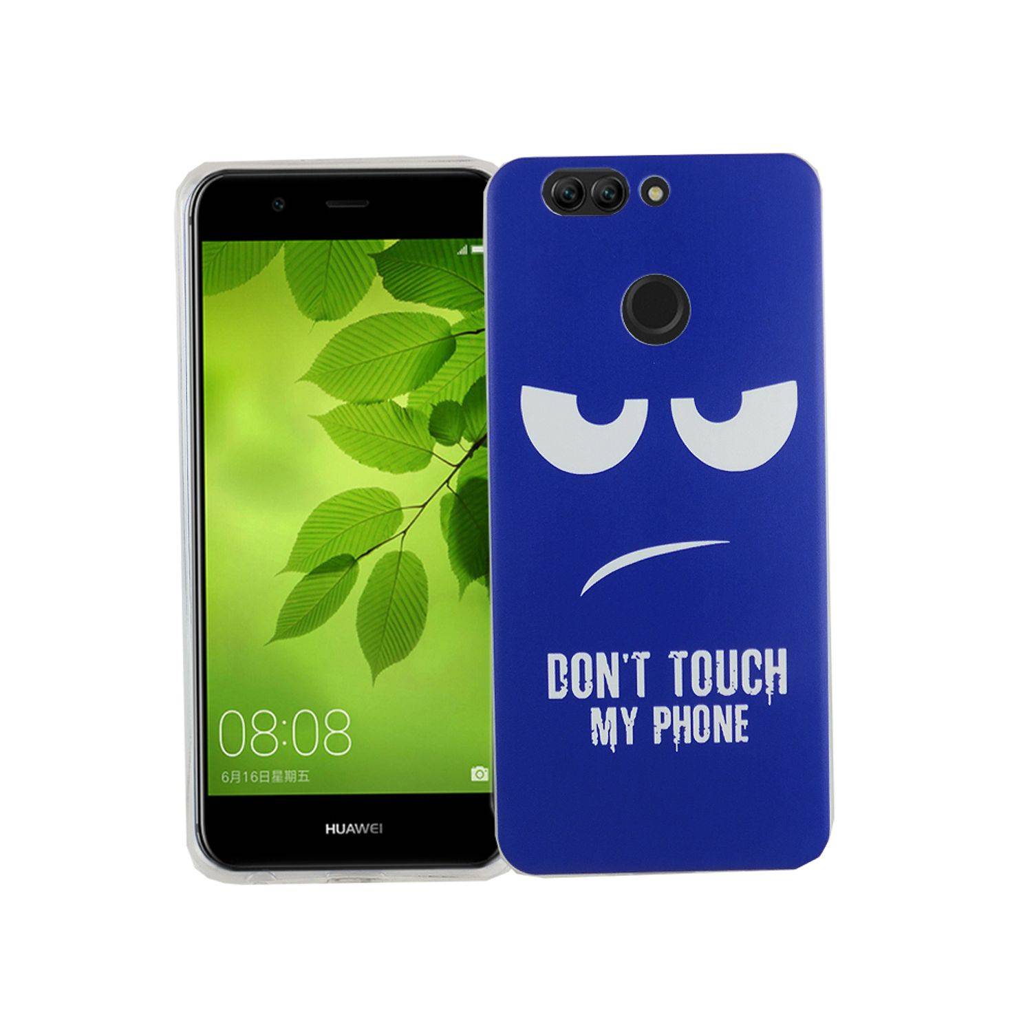 Huawei Nova 2 Plus Handyhülle Bumper Backcover Blau