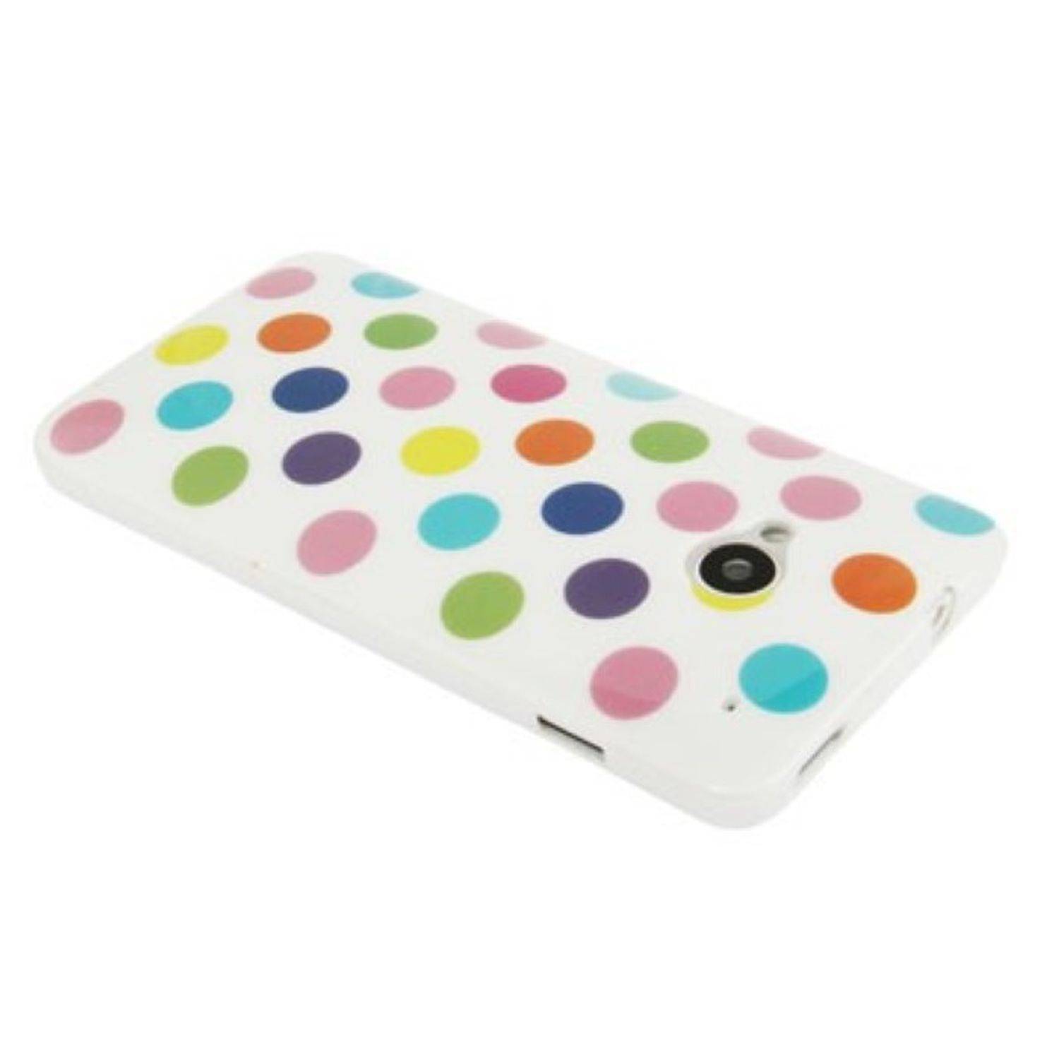 HTC One Handyhülle Backcover Mehrfarbig