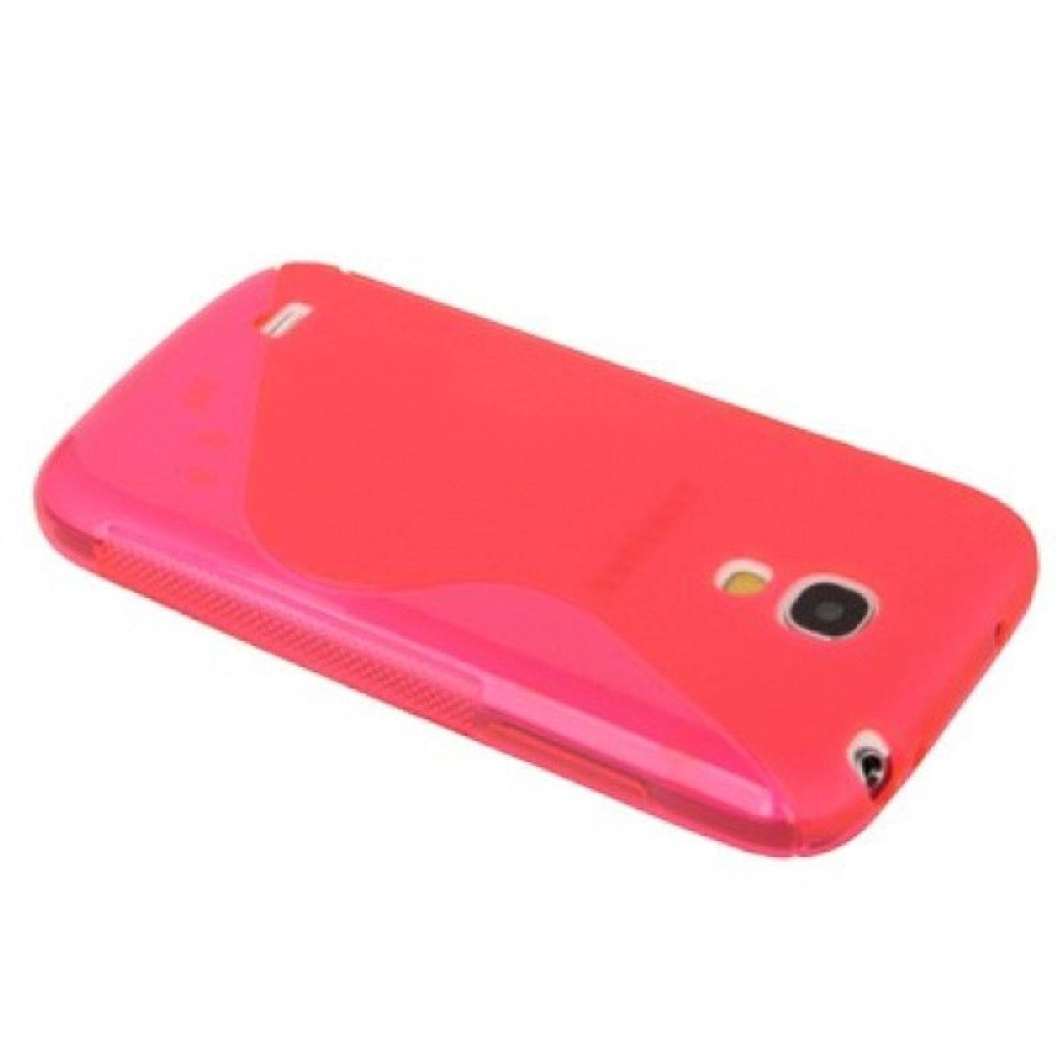 Samsung Galaxy S4 Mini Handyhülle Backcover Rosa