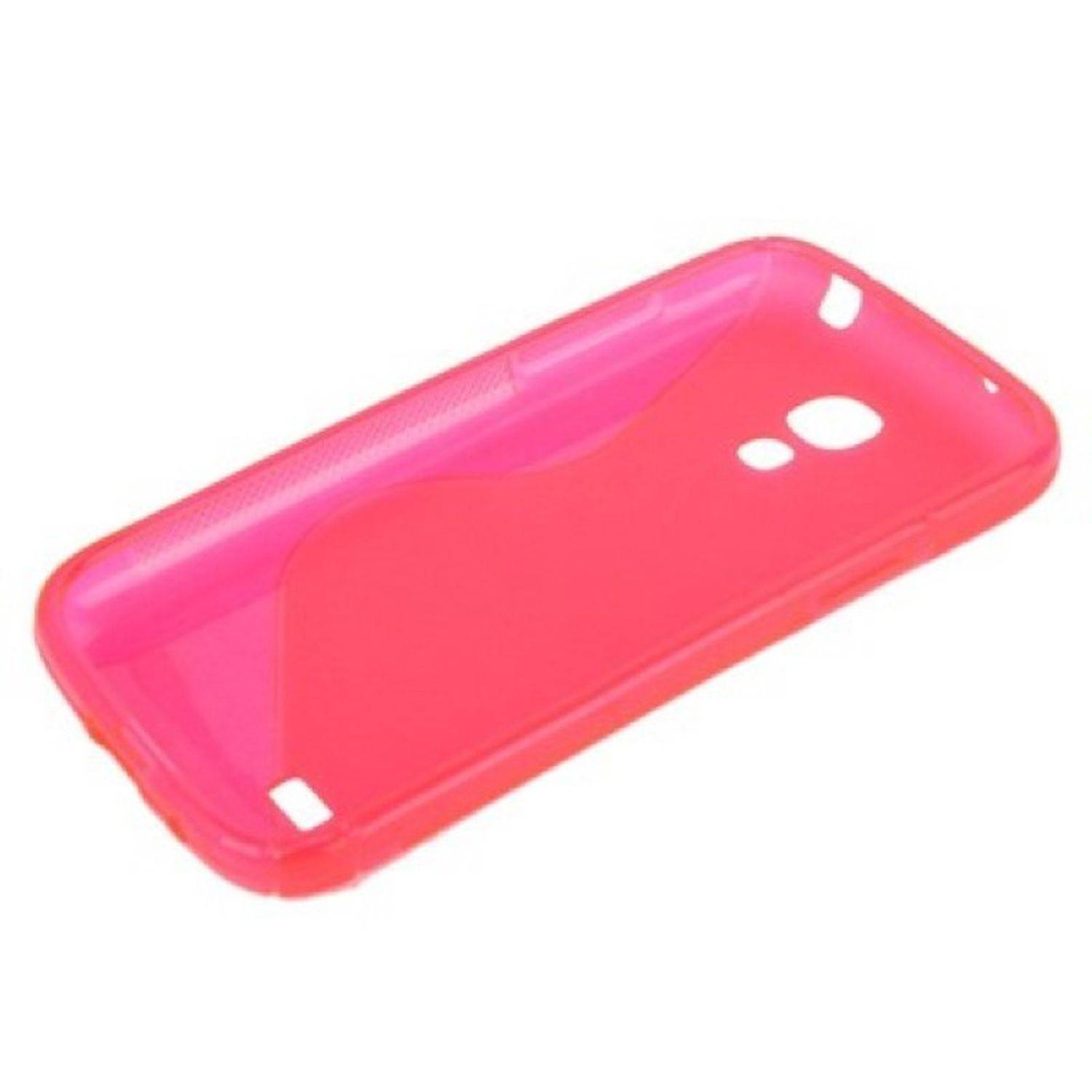 Samsung Galaxy S4 Mini Handyhülle Backcover Rosa