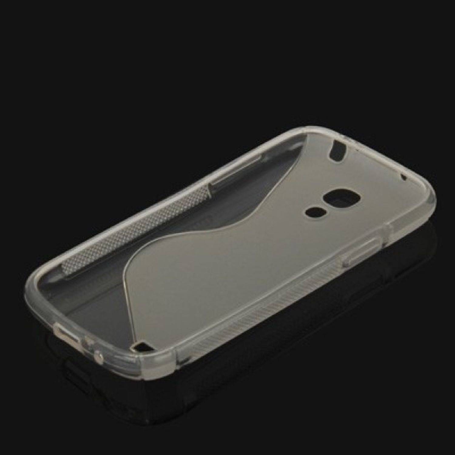 Samsung Galaxy S4 Mini Handyhülle Backcover Rot