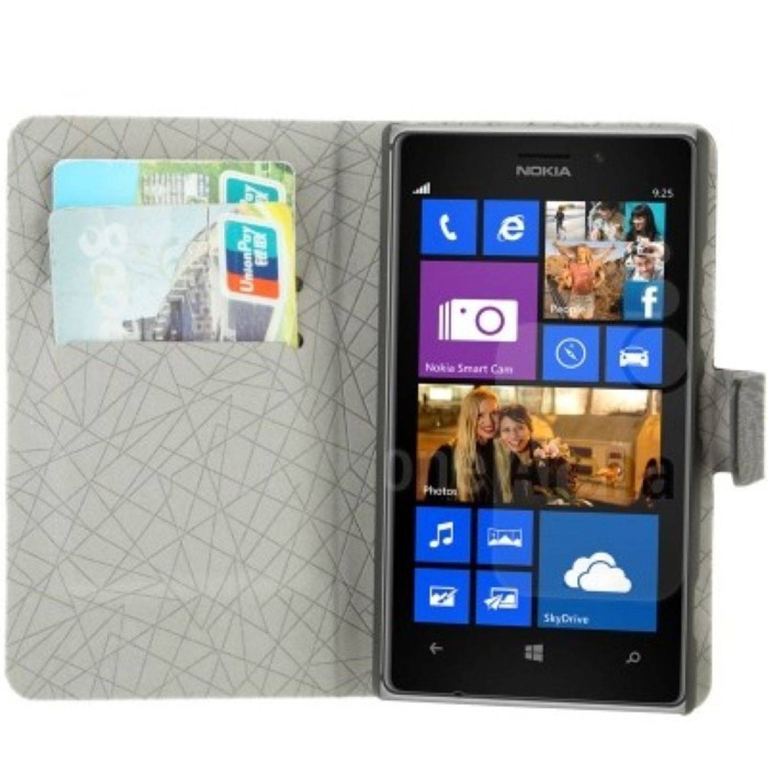 Nokia Lumia 925 Handyhülle Backcover Blau