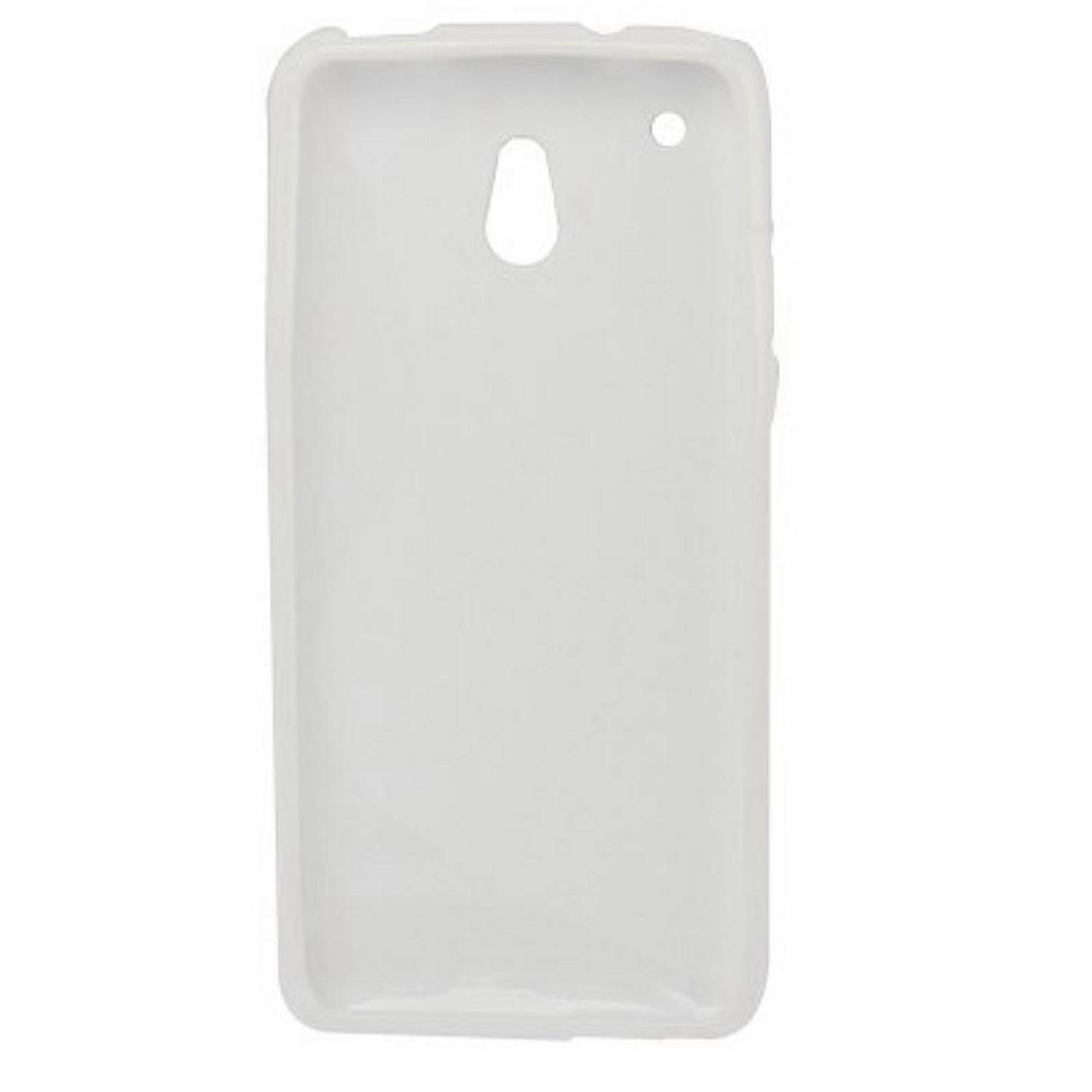 HTC One Mini Handyhülle Backcover Weiß