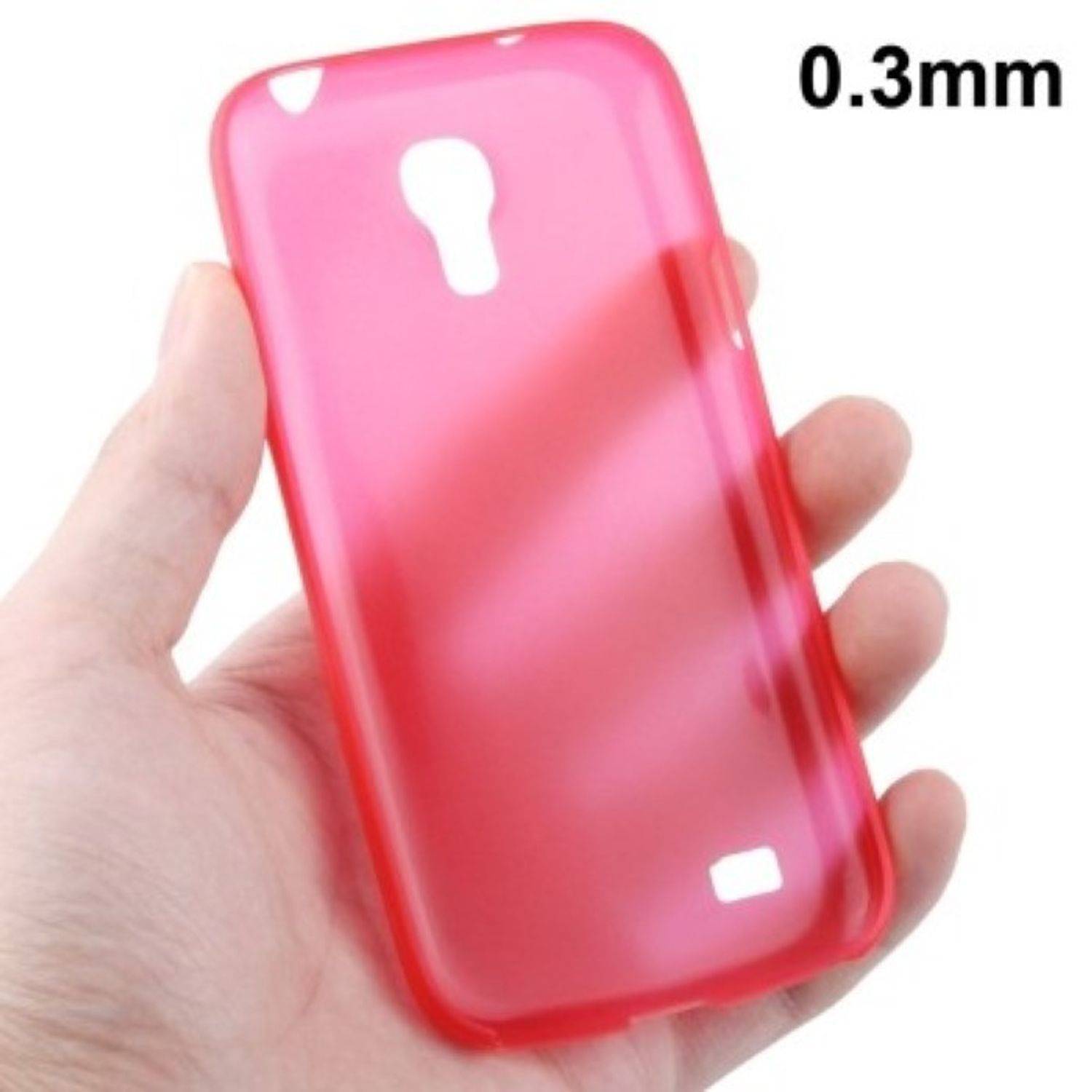 Samsung Galaxy S4 Mini Handyhülle Backcover Rosa