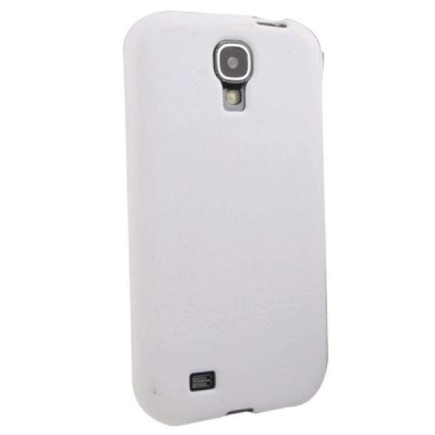 Samsung Galaxy S4 Handyhülle Backcover Weiß