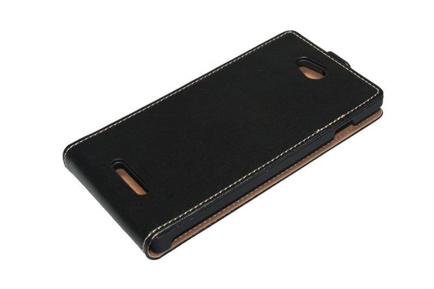 Sony Xperia C S39h Handyhülle Backcover Schwarz