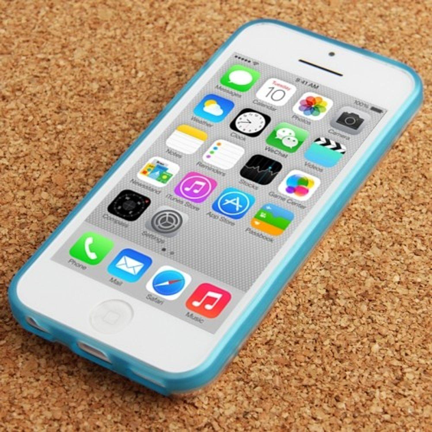 Apple iPhone 5c Handyhülle Backcover Blau