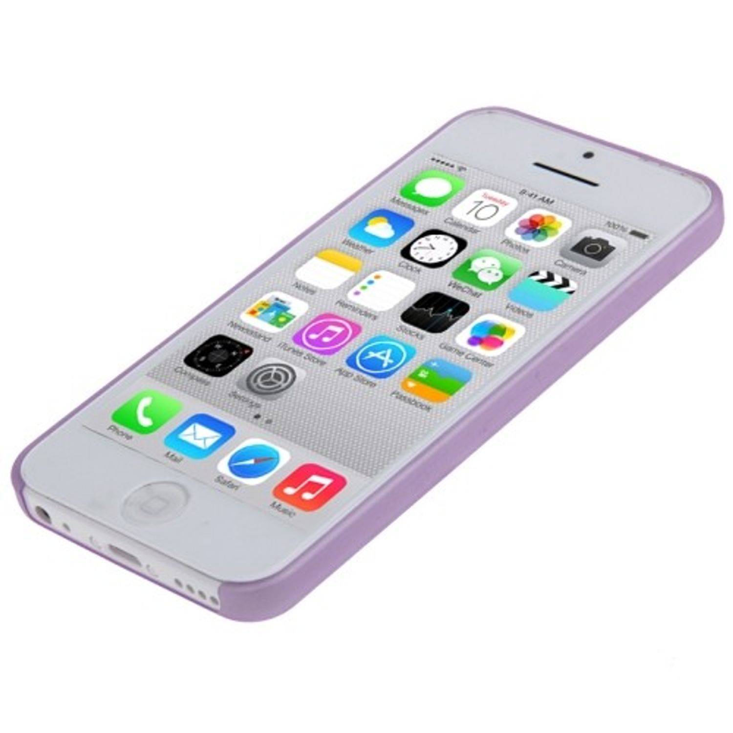 Apple iPhone 5c Handyhülle Backcover Violett