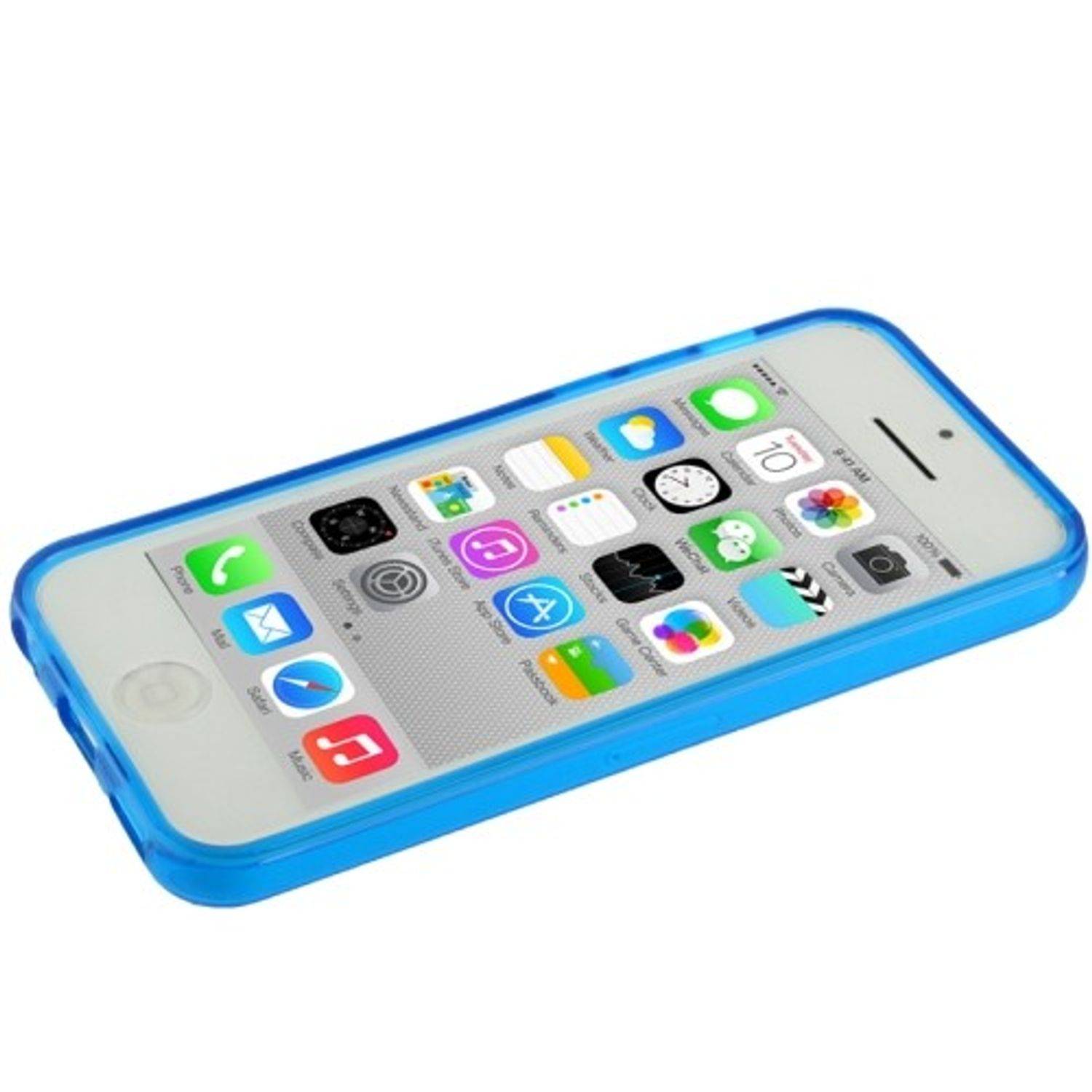 Apple iPhone 5c Handyhülle Backcover Blau