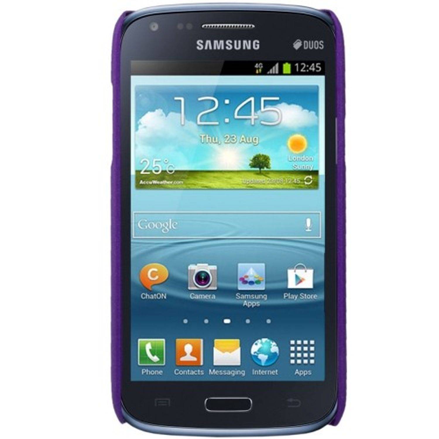Samsung Galaxy Core i8260/i8261 Handyhülle Backcover Violett