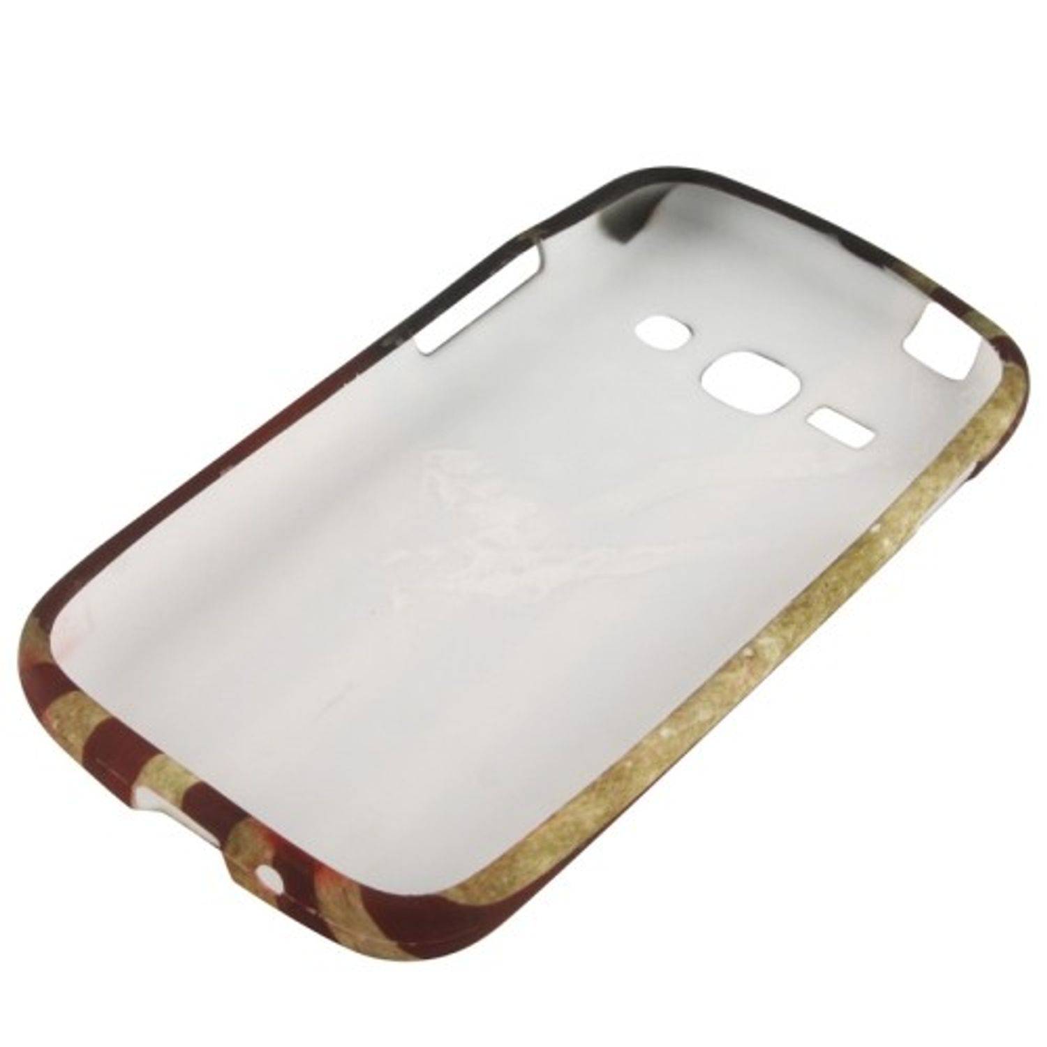 Samsung Galaxy Ace 3 S7272 Handyhülle Backcover Mehrfarbig