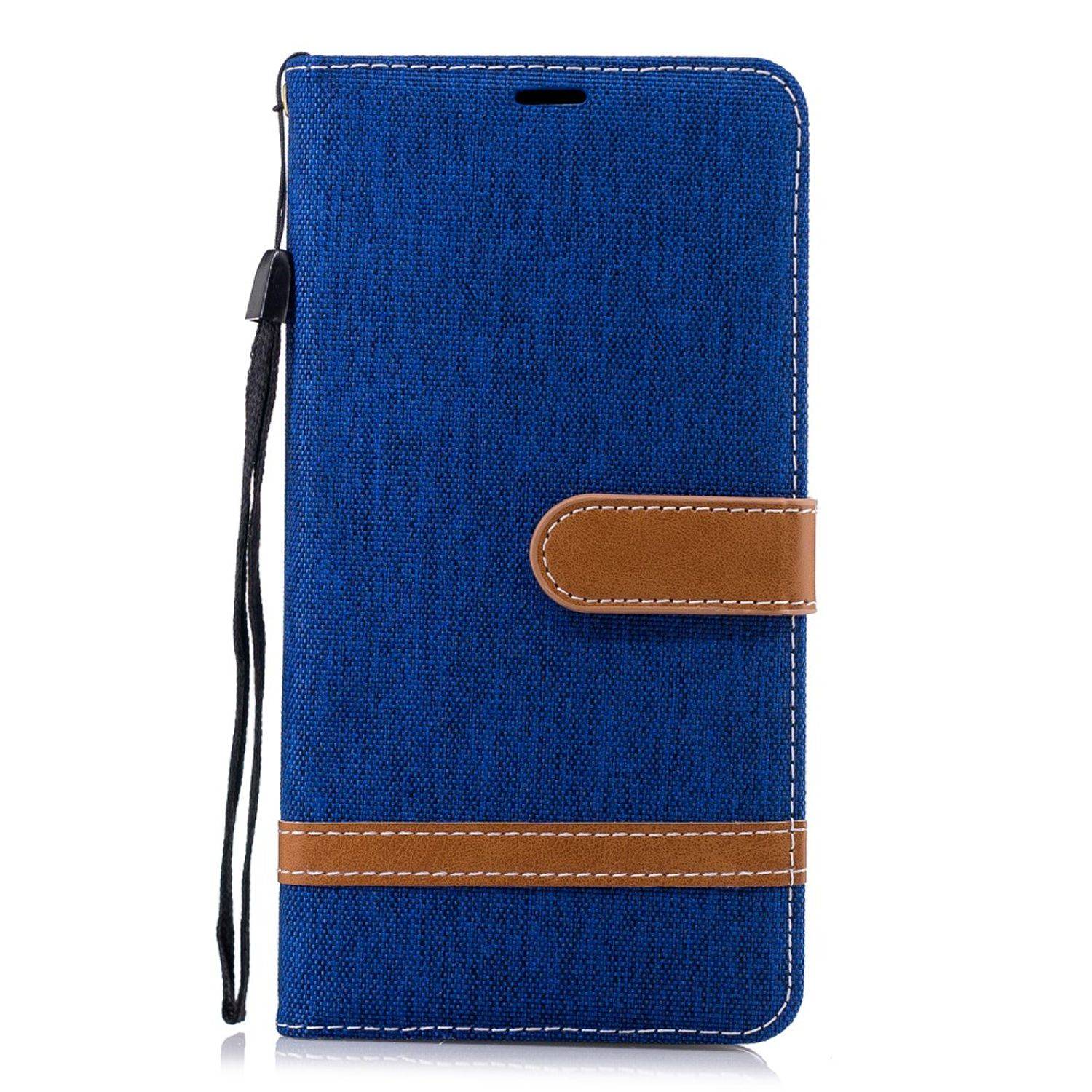 Nokia 2.1 Handyhülle Bookcover Blau