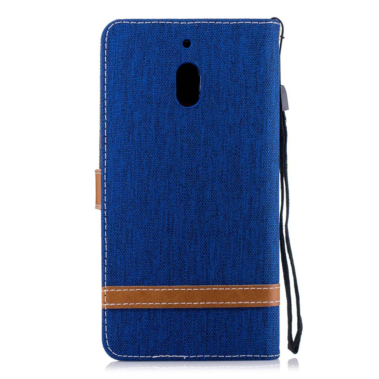 Nokia 2.1 Handyhülle Bookcover Blau