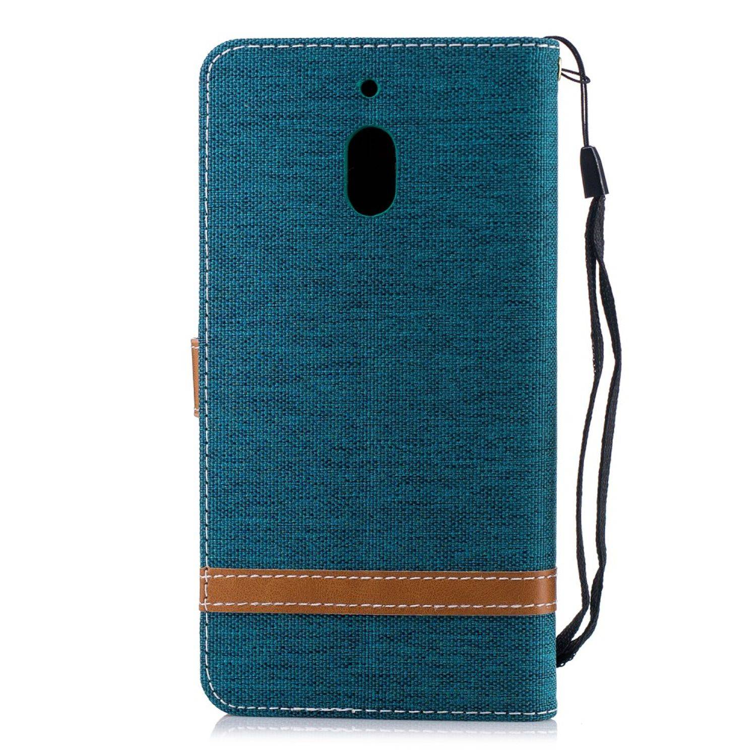 Nokia 2.1 Handyhülle Bookcover Grün