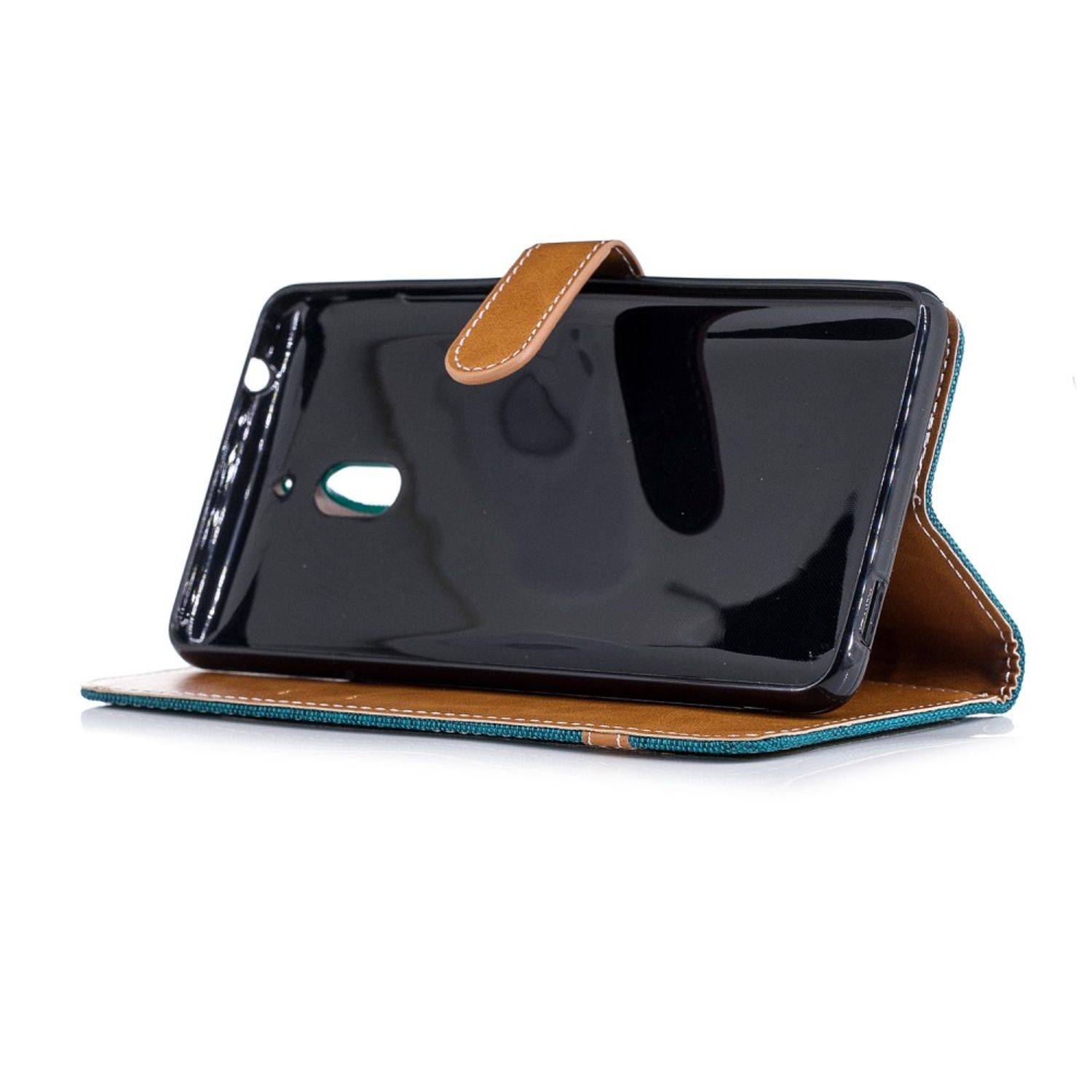 Nokia 2.1 Handyhülle Bookcover Grün