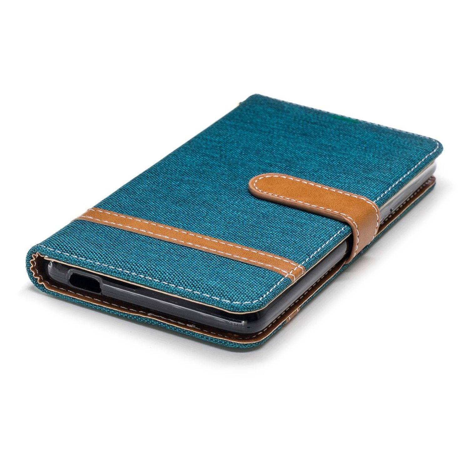 Nokia 2.1 Handyhülle Bookcover Grün